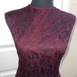 Purple Lace Dress 