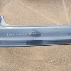 Volkswagen VW Jetta Rear Bumper 2015 2016 2017 2018 Part $100