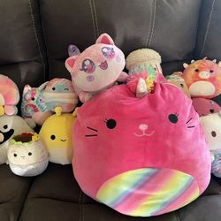 Squishmallows Y Plushies 