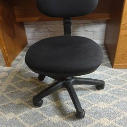 Wood Office Desk and Chair Set - Delivered