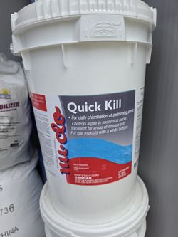 Quick kill algae control bucket