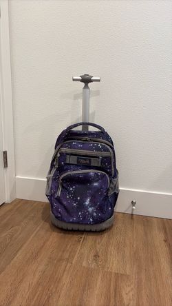 Kids’ Blue Rolling Backpack – Great Condition