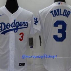 Men's Chris Taylor Dodgers Jerseys 