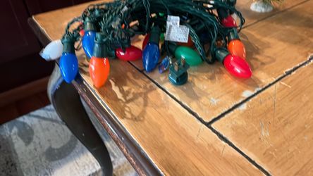 Christmas light set outdoor