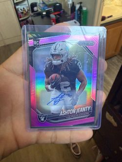 Ashton jeanty autograph