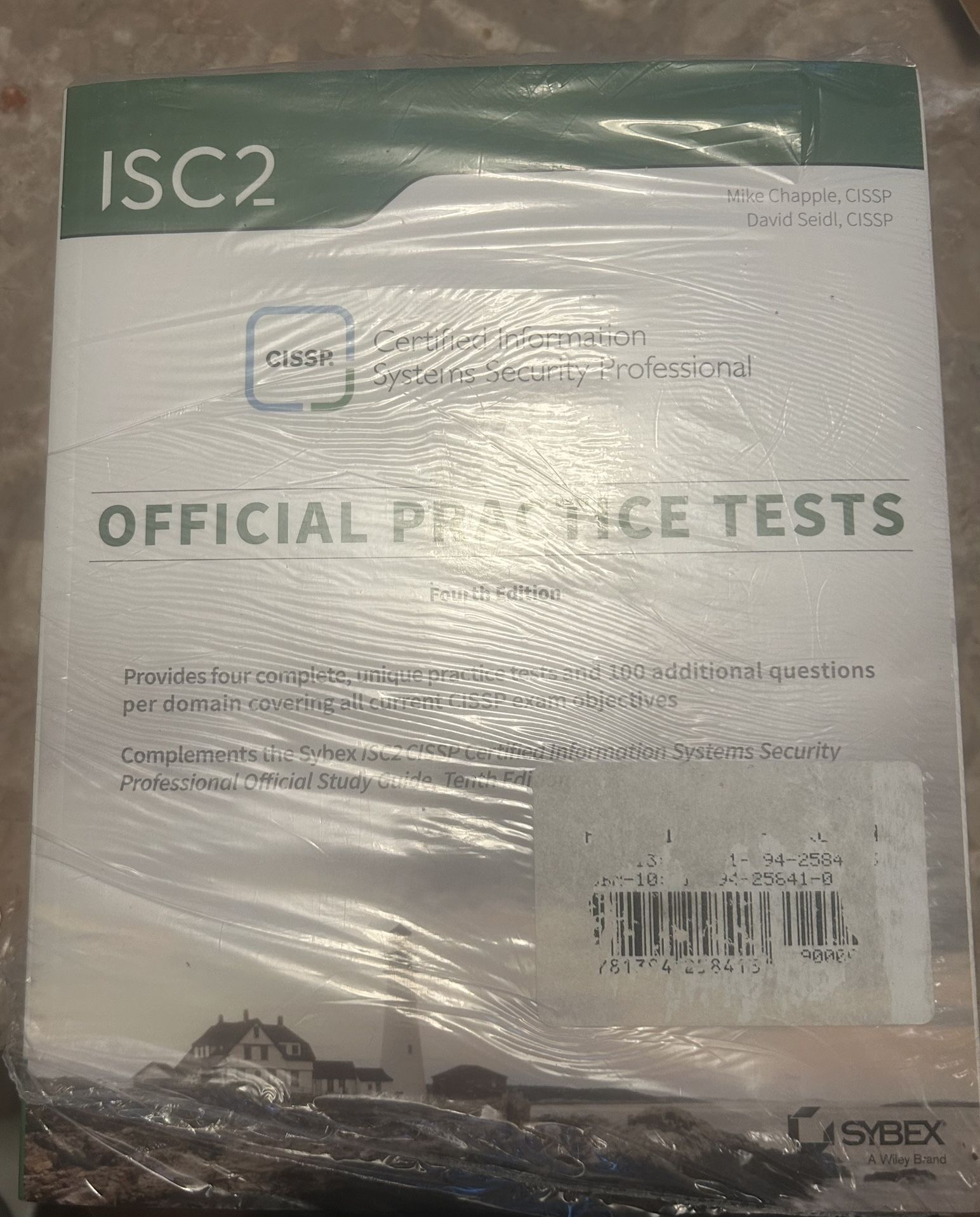 CISSP ISC2 Official Study Guide and Practice Test Books