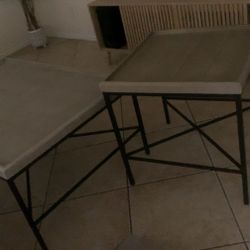 Coffee Table And Side Table 