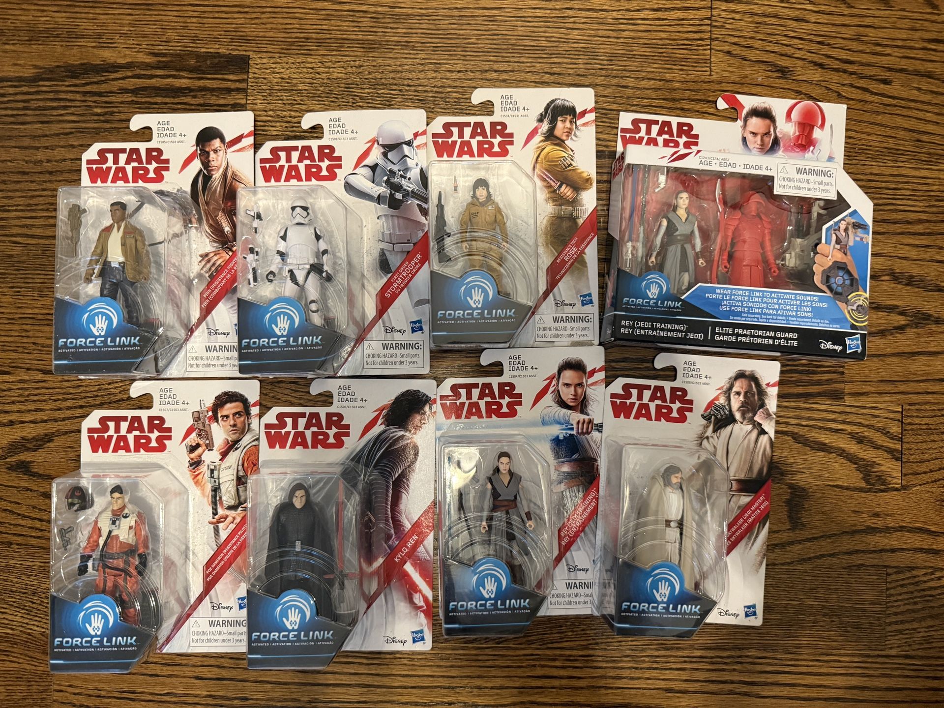 Star Wars The Last Jedi 3.75 Action Figures | Luke Skywalker, Rey, Kyle Ren, Poe, Finn