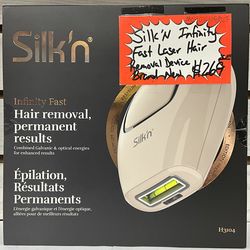 Silk’n Infinity Fast Laser Hair Removal Device Brand New