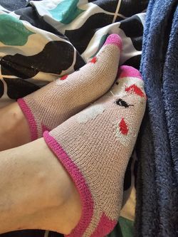 Pink Unicorn Socks