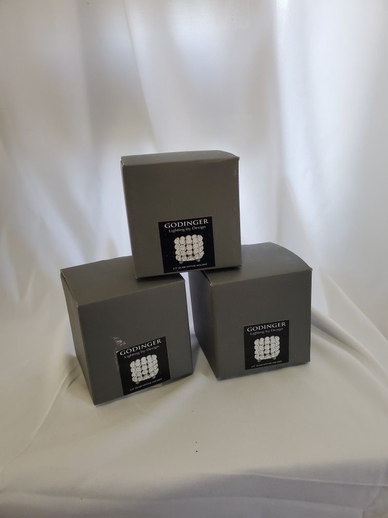 4 Pack Of Elegant Candle Holders