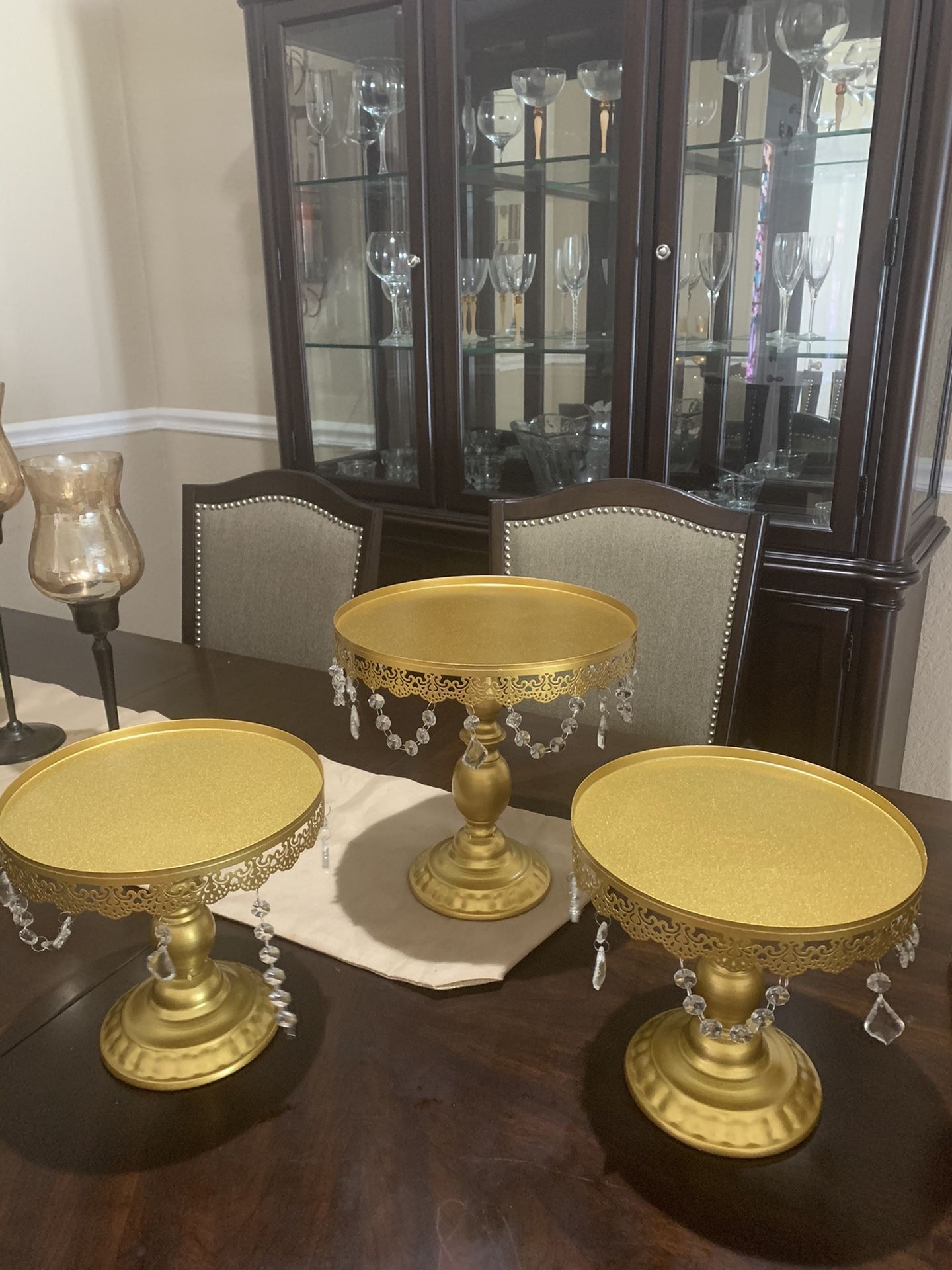 Brand new cake stands x3