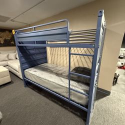 Twin Over Twin Bunk Bed 