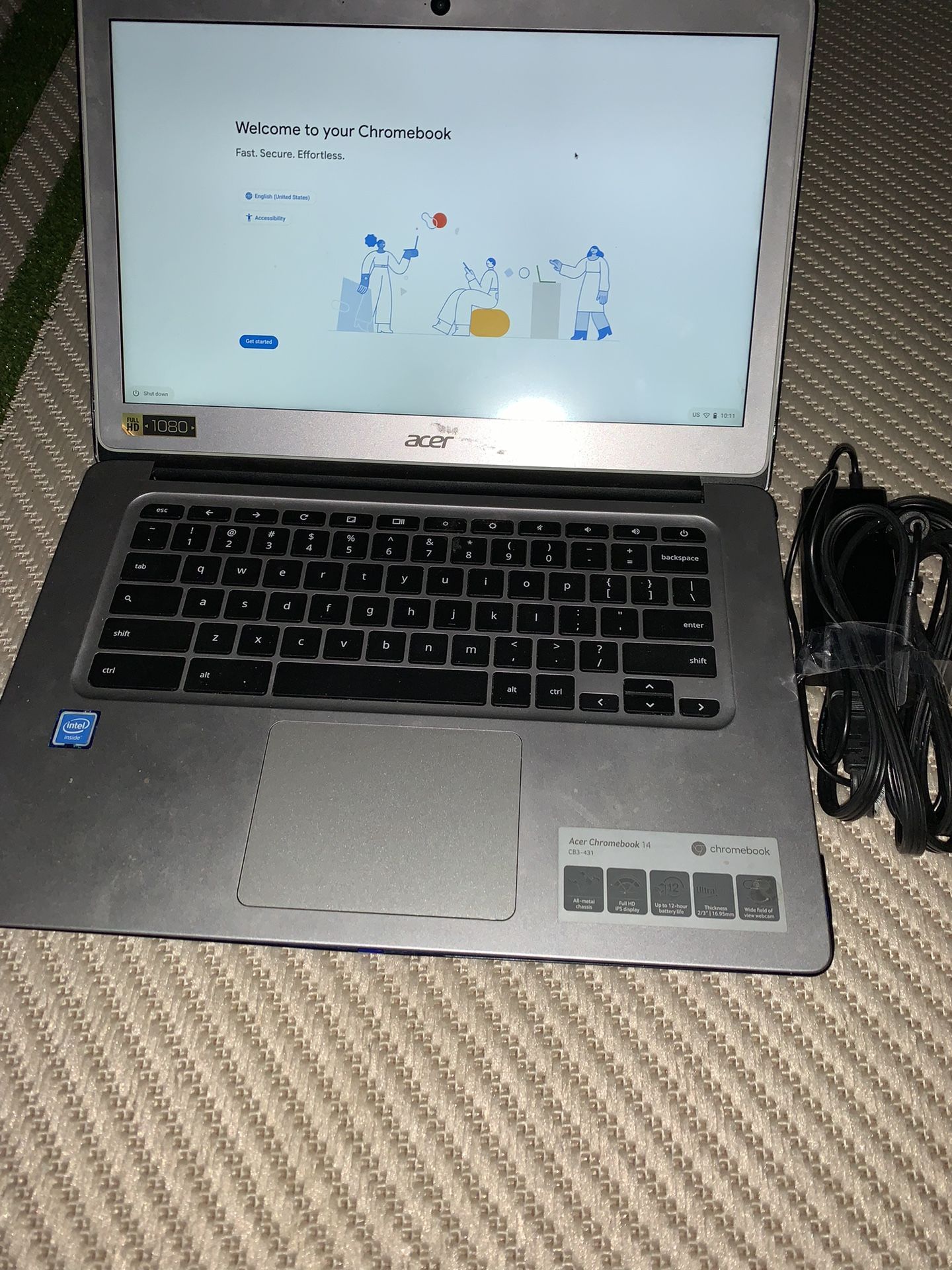 Chromebook Acer 14 Computer Laptop