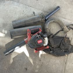 Toro Gas Powered Leaf Blower And Vacuum 