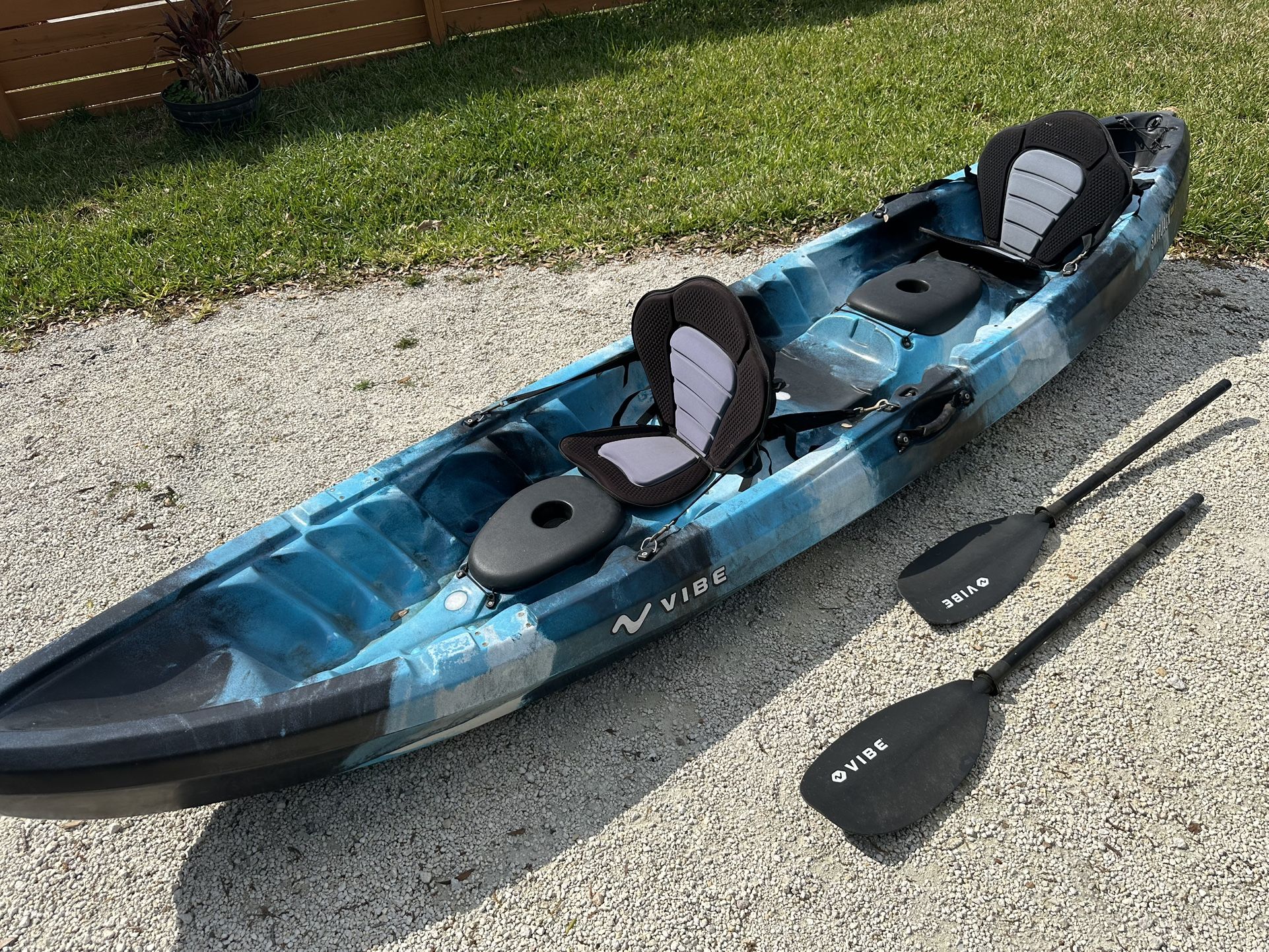 Vibe Skipjack 120T Fishing Tandem Kayak