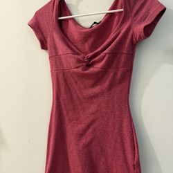 women’s xxs/xs pink mini dress