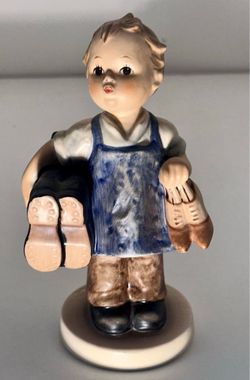 Vintage Goebel Hummel Boots Figurine | Made in W. Germany