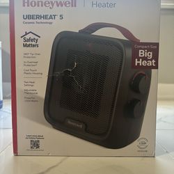 HONEYWELL HEATER UBERHEAT 5 CERAMIC TECHNOLOGY