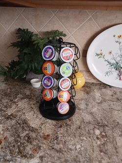 Coffee pod holder.