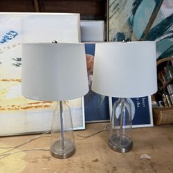 Pair Lamps: Nightstand Or End Tables