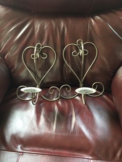Metal sconces