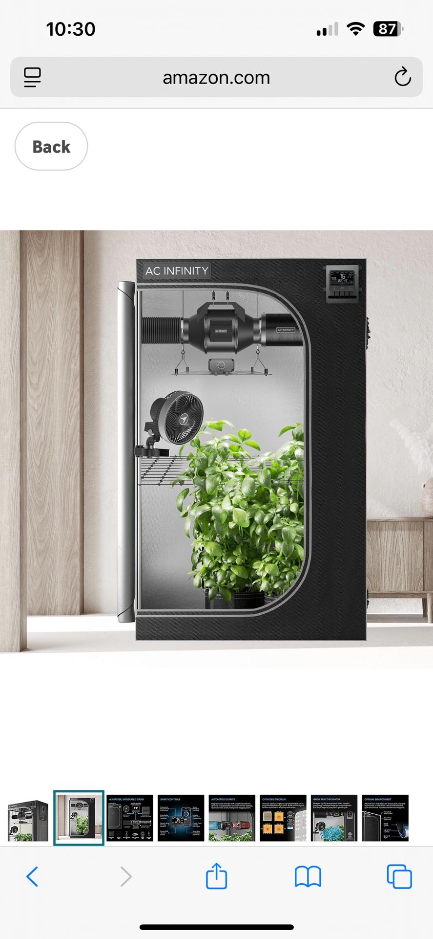 Ac Infinity Smart Grow Tent Kit