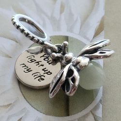 Pandora Glow-in-the- Dark Bumblebee Charm