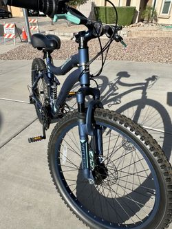 24 Genesis Bella Vista Mountain Bike Full Suspension 21 Speed for Sale in Peoria AZ OfferUp