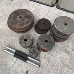 One Inch Hole Weighs Total Of 270 Lbs