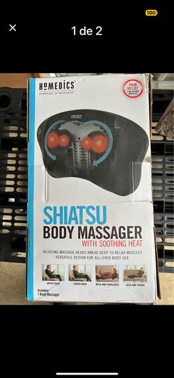NICE  SHIATSU BODY MASSAGER WITH SOOTHING HEAT  NEW  NEVER USED ONLY $35