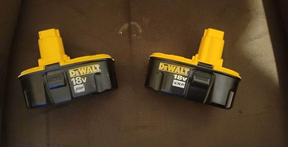 Dewalt 18v RSV used Battery 