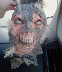 Evil Scarecrow Halloween Latex Mask