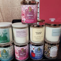 Bath Body Single Wick Candles 
