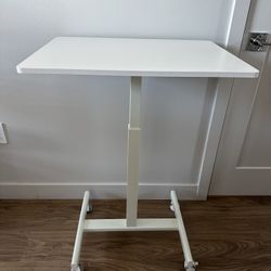 Adjustable Rolling Laptop Desk 