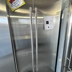 42” Jenn Air Built In Stainless Steel Refrigerator 