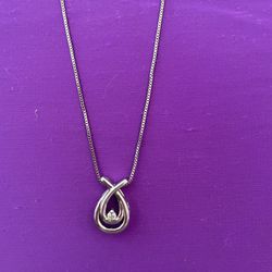 Diamond Necklace 2.5 mm size diamond pendant 
