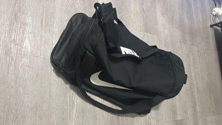 Black Nike duffle bag