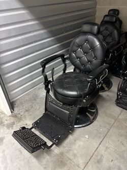 6 Barber chairs for sale