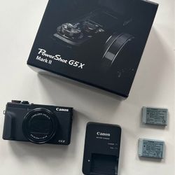 Canon G5X Mark II | With box and 2 batteries