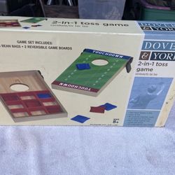 Cornhole and Tic-Tac-Toe Bag Toss Game