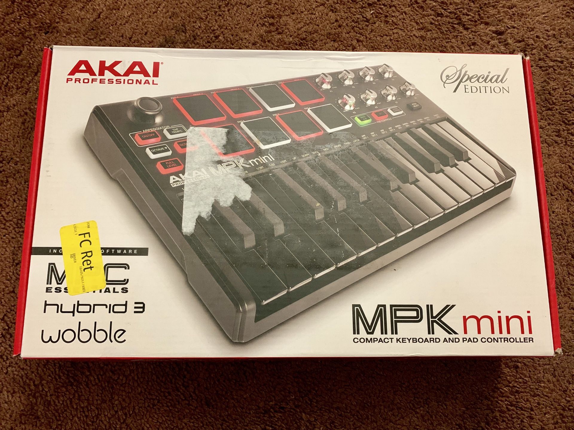 Akai MPK Mini Piano Keyboard (New - Open Box)