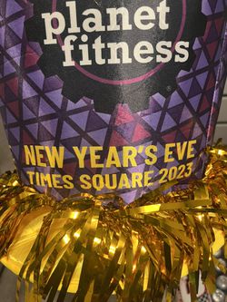 New Year's Eve Times Square 2023 Planet Fitness Hat for Sale in