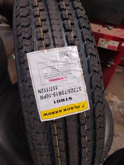 New set of tires 225 75 15 st 10ply