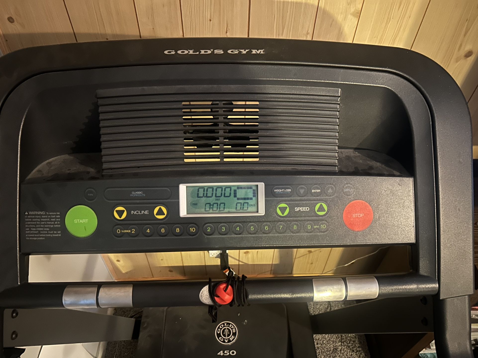 Gold Gym Treadmill