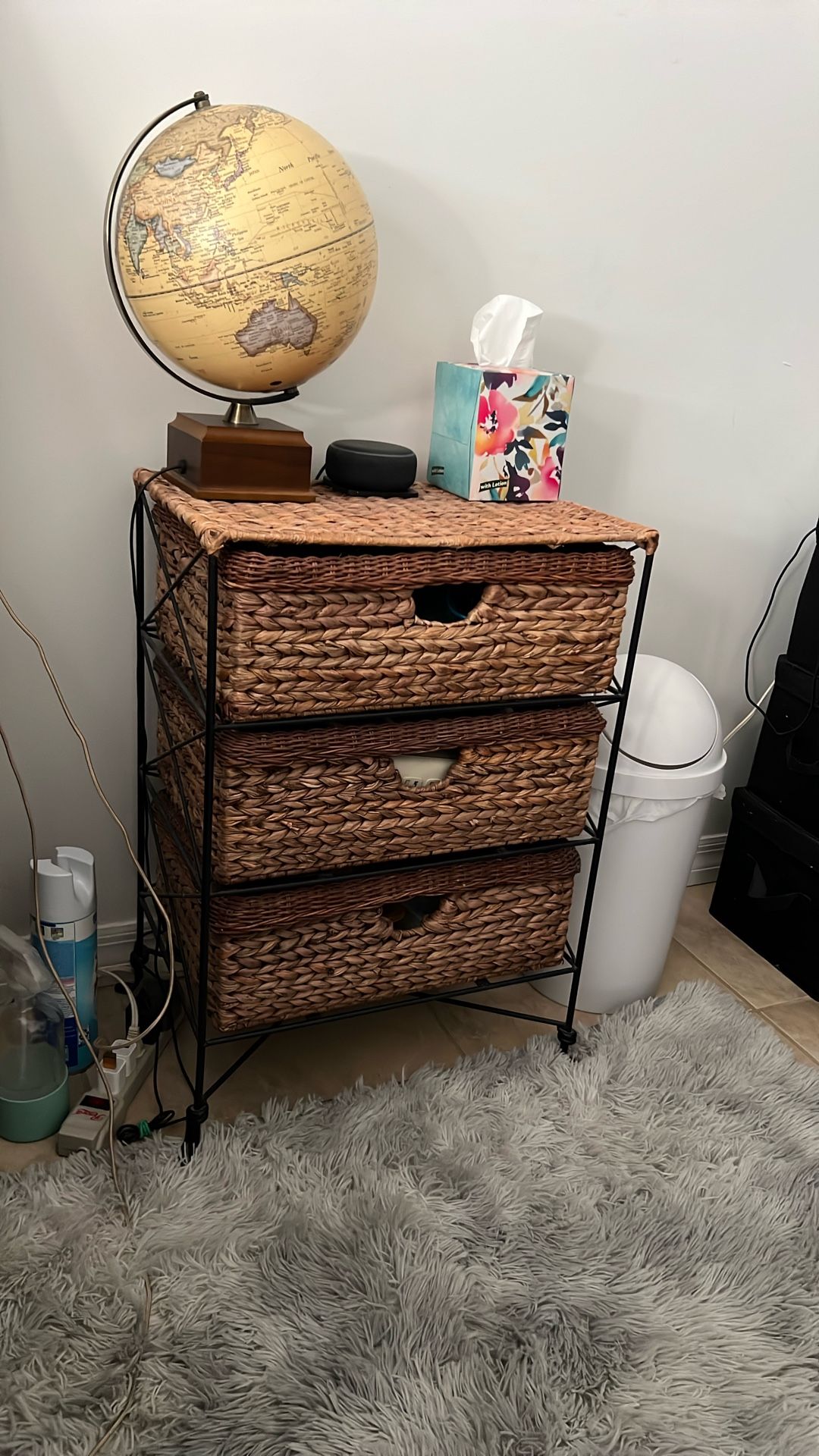 Small Table 3 Drawers