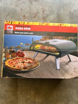 Portable gas pizza oven