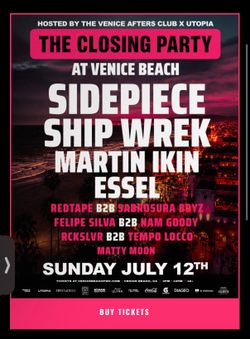 Venice fifa after party concert