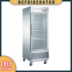 Cooker&Cooler KR-23BG Reach-in Display Refrigerator - New