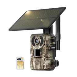 4G LTE Solar Trail Camera